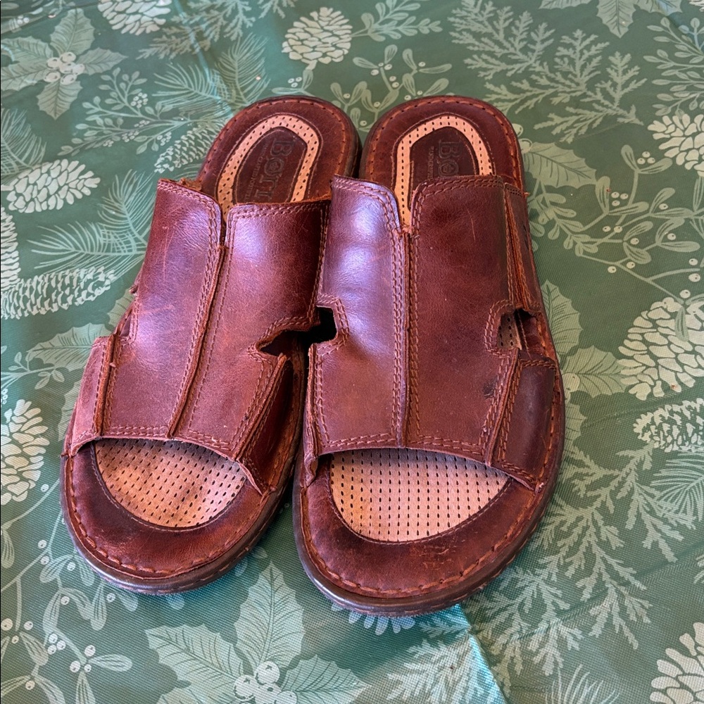 Born Leather Flores Sandals! Men’s 10